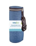 BabyJem Husa termoizolanta pentru biberon Blue