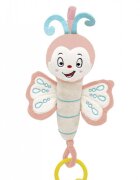 BabyJem Jucarie din plus cu vibratii Fluture Roz