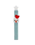 BabyJem Lantisor pentru suzeta din material textil Little Chicken Verde