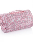 BabyJem Lenjerie multifunctionala pentru calatorii Nap Mat Pink Squares