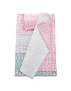 BabyJem Lenjerie multifunctionala pentru calatorii Nap Mat Pink Squares