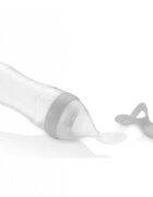 BabyJem Lingurita cu rezervor pentru bebelusi 90 ml Gri
