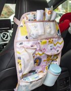 BabyJem Organizator pentru scaun auto Jungle Pink