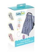 BabyJem Parasolar pentru scaun auto 0-13 kg Infant Cover Indigo