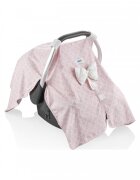 BabyJem Parasolar pentru scaun auto 0-13 kg Infant Cover Roz