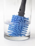BabyJem Perie pentru biberoane din silicon Albastru