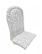 BabyJem Pernuta pentru scaunul de masa Chair Cushion Grey Square