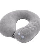 BabyJem Pernuta suport pentru gat Head and Neck Pinguin Grey