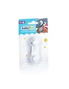 BabyJem Protectie pentru dulapuri si sertare White