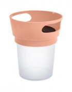 BabyJem Recipient pentru gustari cu capac Roz
