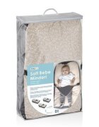 BabyJem Saltea anti-alunecare cu ham pentru bebelusi somon