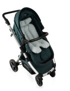 BabyJem Saltea pentru carucior si scaun de masa Flowers grey