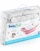 BabyJem Salteluta de tip hamac pentru cadita Gri