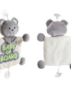 BabyJem Semn reflectorizant Baby on Board Verde
