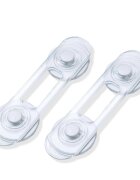BabyJem Set 2 mini sigurante universale pentru usi si dulapuri