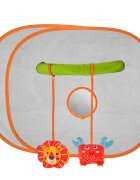 BabyJem Set 2 parasolare cu jucarii si oglinda