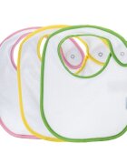BabyJem Set 3 bavete cu scai din bumbac Girl