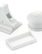 BabyJem Set 3 sigurante magnetice pentru usi de dulapuri si sertare