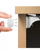 BabyJem Set 3 sigurante magnetice pentru usi de dulapuri si sertare