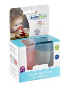BabyJem Set 4 pahare My First Cup Rainbow