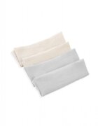 BabyJem Set 4 prosopele din muselina 25x25 cm Gri