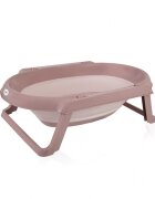 BabyJem Set cadita pliabila de baie 5 piese somon