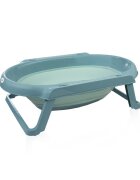 BabyJem Set cadita pliabila de baie 5 piese turcoaz