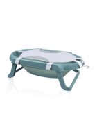 BabyJem Set cadita pliabila de baie 5 piese turcoaz