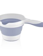 BabyJem Set de baie cu 5 piese si cadita pliabila Blue