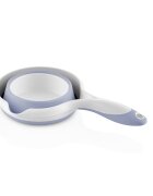 BabyJem Set de baie cu 5 piese si cadita pliabila Blue