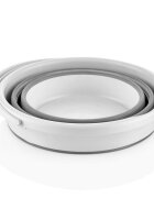 BabyJem Set de baie cu 5 piese si cadita pliabila Grey
