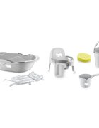 BabyJem Set de baie cu 6 piese Bebe Lux Grey