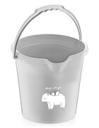 BabyJem Set de baie cu 6 piese Bebe Lux Grey
