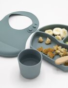 BabyJem Set diversificare 4 piese din silicon Gri