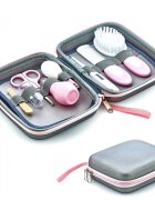 BabyJem Set ingrijire bebelusi cu 9 piese Grooming Set Pink