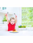 BabyJem Set tacamuri din inox pentru copii Gri
