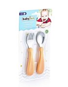 BabyJem Set tacamuri din inox pentru copii Orange