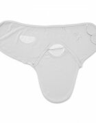 BabyJem Sistem de infasare din bumbac 0-3 luni Swaddle Gri
