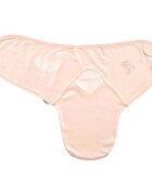 BabyJem Sistem de infasare din bumbac 0-3 luni Swaddle Somon