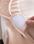 BabyJem Sistem de infasare din bumbac 0-3 luni Swaddle Somon