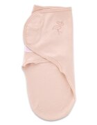 BabyJem Sistem de infasare din bumbac 0-3 luni Swaddle Somon