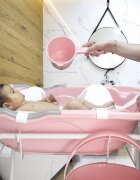 BabyJem Suport metalic universal cu cos pentru cadite Alb