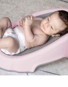 BabyJem Suport pentru baie New Soft Basic Roz
