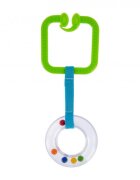 BabyJem Zornaitoare cu prindere patrata pentru carucior Verde