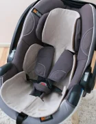 BabyLy Insert antitranspiratie din in pentru scoica auto design 3D respirabil Bej