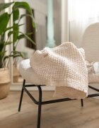 BabyLy Paturica pentru copii bumbac waffle si in bej 100x120cm