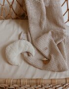 BabyLy Paturica pentru copii bumbac waffle si in crem 100x120cm