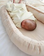 BabyLy Paturica premium antialergica din lana merino 75x100 cm ivory