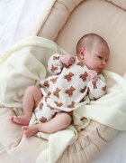 BabyLy Paturica premium antialergica din lana merino 75x100 cm ivory