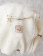 BabyLy Paturica premium antialergica din lana merino 75x100 cm ivory